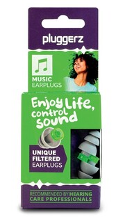 Pluggerz Music Earplugs 1PR 