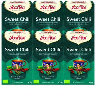 Yogi Tea Sweet Chili Voordeelverpakking 6x17ST 