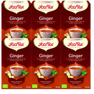 Yogi Tea Ginger Voordeelverpakking 6x17ST 