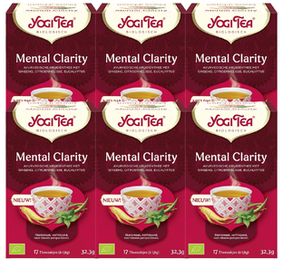 Yogi Tea Mental Clarity Voordeelverpakking 6x17ST 