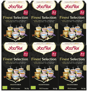 Yogi Tea Finest Selection Set Voordeelverpakking 6x18ST 