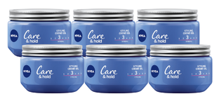 Nivea Care & Hold Styling Creme Gel Voordeelverpakking 6x150ML 