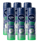 Nivea Men Fresh Sensation Anti-Transpirant Spray Voordeelverpakking 6x150ML 