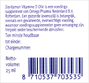 Davitamon Vitamine D Olie Duoverpakking 2x25ML onderkant verpakking