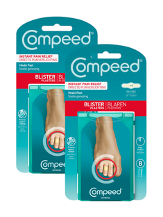 Compeed Blarenpleisters Tenen 2x8ST 