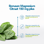 Bonusan Magnesiumcitraat 150mg Plus Tabletten Duoverpakking 2x60TB voordelen