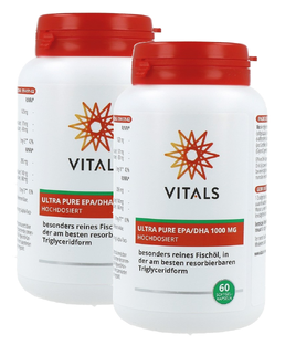 Vitals Ultra Pure EPA/DHA 1000mg 2x60SG 