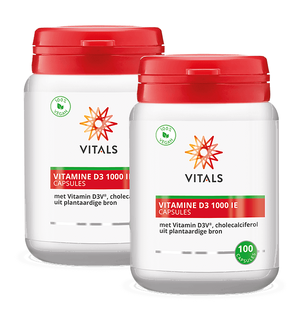 Vitals Vitamine D3 1000 IE Capsules 2x100CP 