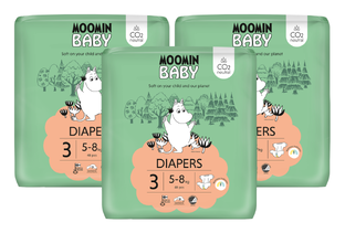 Muumi Moomin Baby Luier Maat 3 Midi 3x48ST 