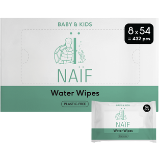 Naif Naïf Water Billendoekjes Voordeelverpakking 8x54ST