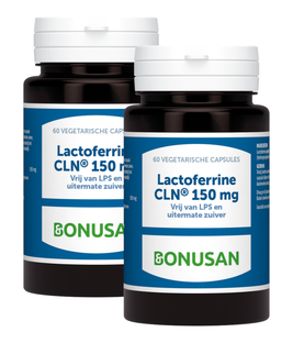 Bonusan Lactoferrine 150mg Capsules Duoverpakking 2x60CP