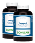 Bonusan Omega-3 360mg EPA 240mg DHA Softgels Duoverpakking 2x180SG 