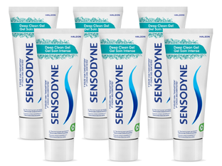 Sensodyne Deep Clean Gel Tandpasta Multiverpakking 6x75ML 