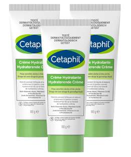 Cetaphil Hydraterende Crème Multiverpakking 3x100GR 