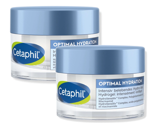 Cetaphil Optimal Hydration Intensief Herstellende Hydrogel Duoverpakking 2x48GR 