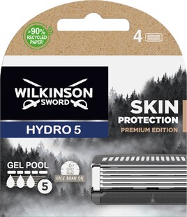 Wilkinson Hydro 5 Skin Protection Premium Edition Scheermesjes 4ST 