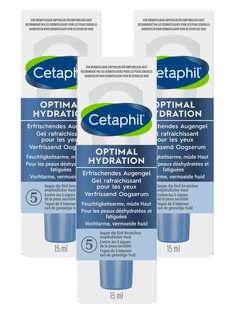 Cetaphil Optimal Hydration Verfrissend Oogserum Multiverpakking 3x15ML 