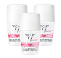 Vichy Deo Roller Beauty Anti-Transpirant 48h Multiverpakking 3x50ML