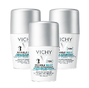 Vichy Invisible Resist 72H Dermo Detranspirant 0% Alcohol Multiverpakking 3x50ML 