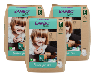 Bambo Nature Maat 5 Luiers XL Multiverpakking 3x19ST 