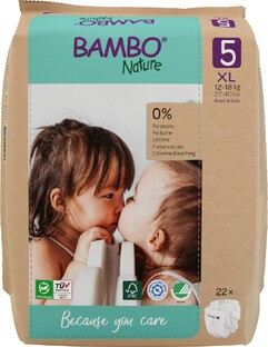 Bambo Nature Maat 5 Luiers XL 22ST 