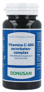 Bonusan Vitamine C-500 Ascorbatencomplex Capsules 90VCP 