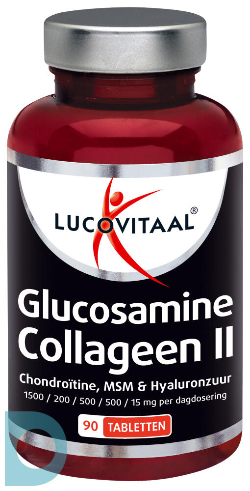 regel gebrek Pebish Lucovitaal Glucosamine Collageen II Tabletten
