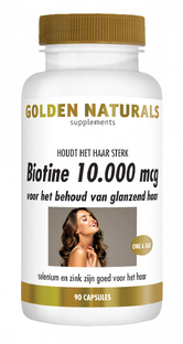 Golden Naturals Biotine 10.000mcg Capsules 90VCP 