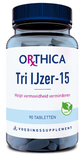 Orthica Tri Ijzer-15 Tabletten 90TB 