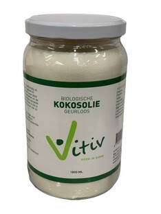 Vitiv Biologische Kokosolie Geurloos 1800 ML 1800ML 