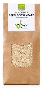 Vitiv Biologisch Gepeld Sesamzaad 500GR 