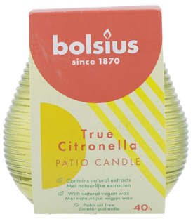 Bolsius True Citronella Patio Kaars 1ST 