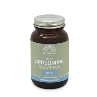 Mattisson HealthStyle Vegan Liposomaal Glutathion Capsules 60VCP 