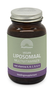 Mattisson HealthStyle Mattisson Vegan Liposomaal Multivitamine Vegicaps 30VCP 