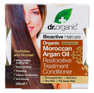 Dr Organic Moroccan Argan Oil Restorative Treatment Conditioner 200ML 