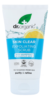 Dr Organic Skin Clear Exfoliating Scrub 150ML 