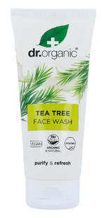 Dr Organic Tea Tree Face Wash 200ML 