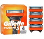 Gillette Fusion 5 Scheermesjes 4ST Gillette Fusion 5 Scheermesjes verpakking voorkant plus mesjes