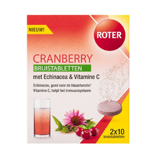 Roter Cranberry Bruistabletten 20ST 