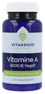 Vitakruid Vitamine A 4000IE Vegan Capsules 90VCP 