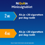 Niquitin Minizuigtabletten Mint 2.0mg 60ZTB uitleg