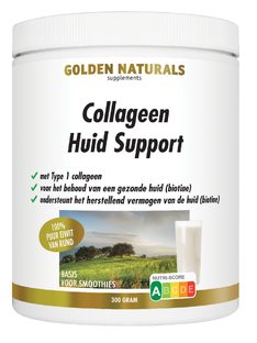 Golden Naturals Collageen Huid Support Rund Poeder 300GR 