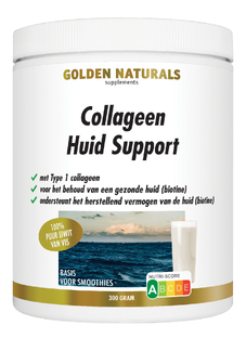 Golden Naturals Collageen Huid Support Vis Poeder 300GR 