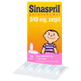 Sinaspril Paracetamol 240mg Zetpillen 10ST 66860