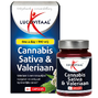 Lucovitaal Cannabis Sativa & Valeriaan 30CP voorkant verpakking