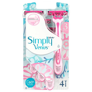 Gillette Venus Simply 3 wegwerpmesjes 4ST 