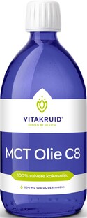 Vitakruid MCT Olie C8 500ML 