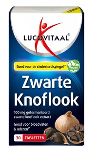 Lucovitaal Zwarte Knoflook Tabletten 30TB 