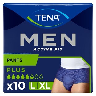 TENA Men Active Fit Plus Slips L/XL 10ST 