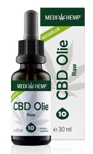 MediHemp CBD Olie Raw 10% 30ML 